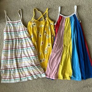 3 colorful summer dresses